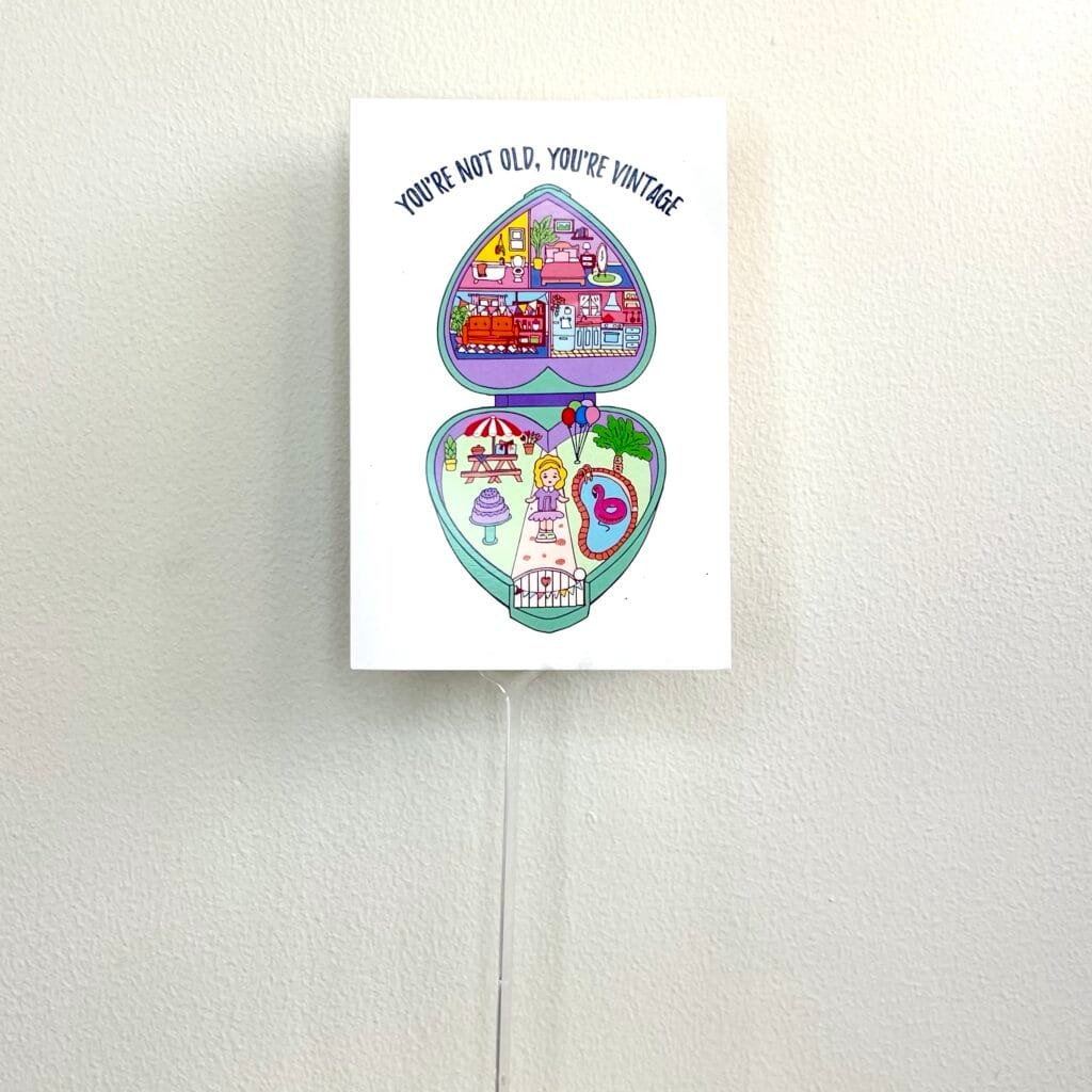 You Are Vintage Birthday Card - Image 1