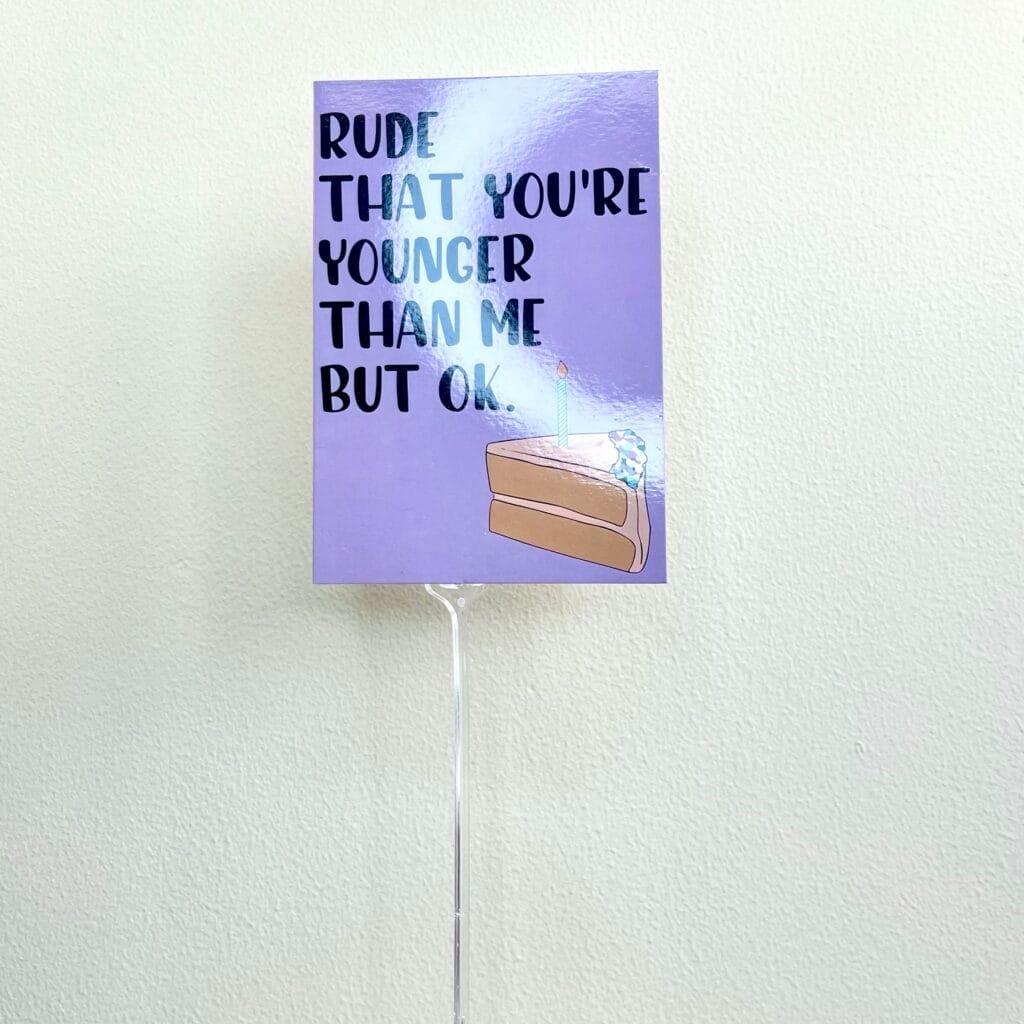 Quirky Funny Birthday Message - Image 1