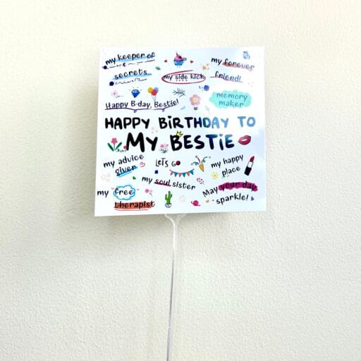 BFF Birthday Card